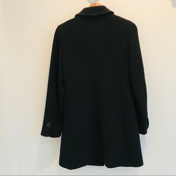 J. Crew wool coat black size 6 item 85859 - Picture 5 of 8